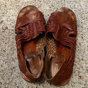 Brown sandals